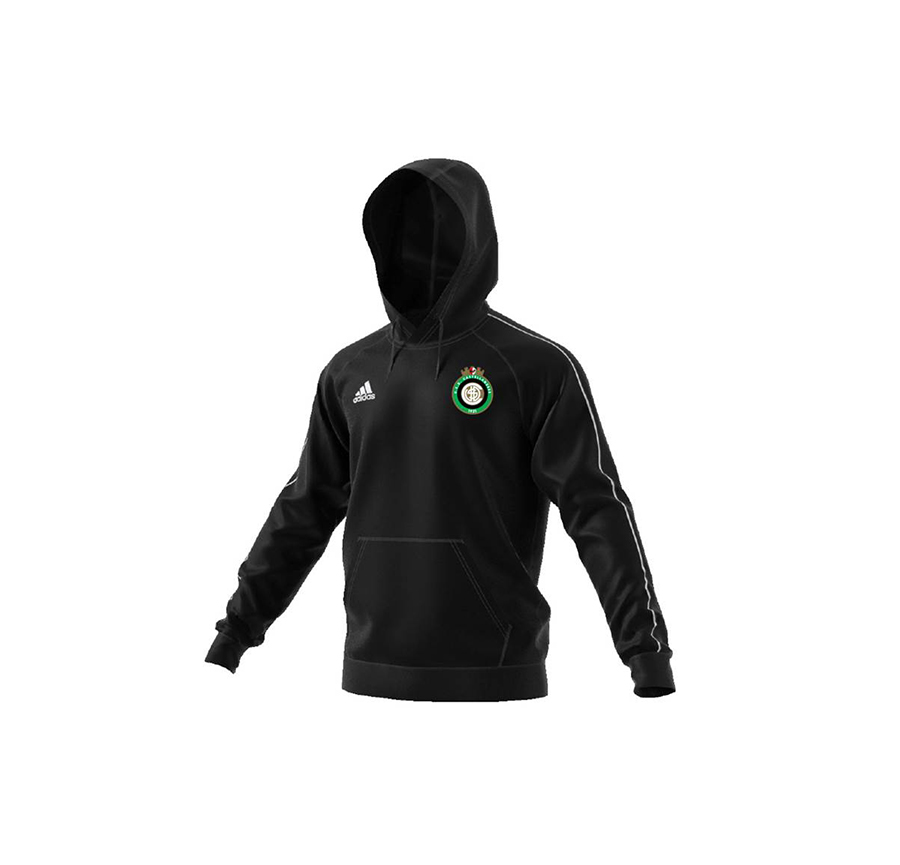 felpa nera adidas